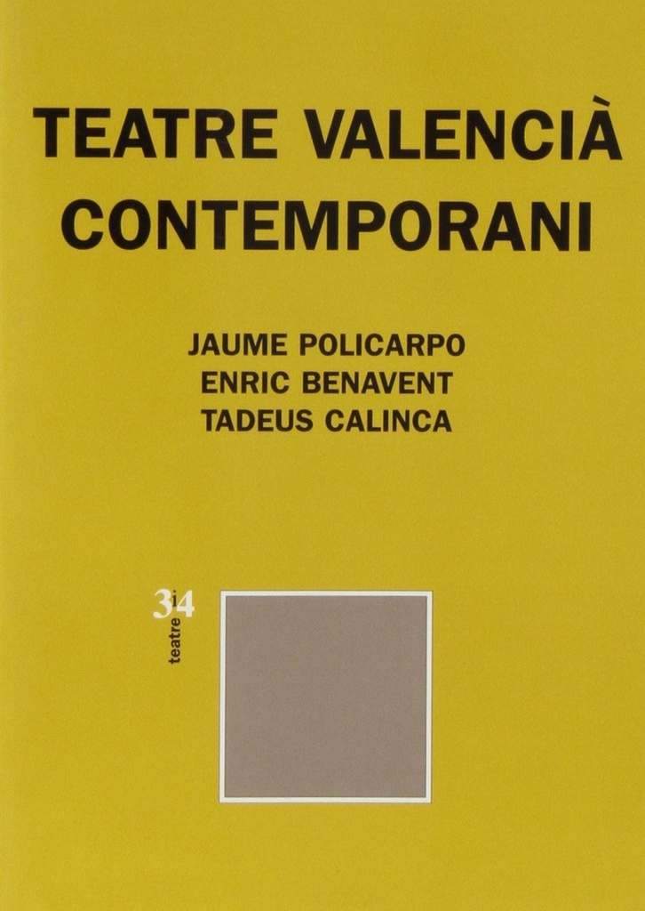 [9788475026916] Teatre valencià contemporani