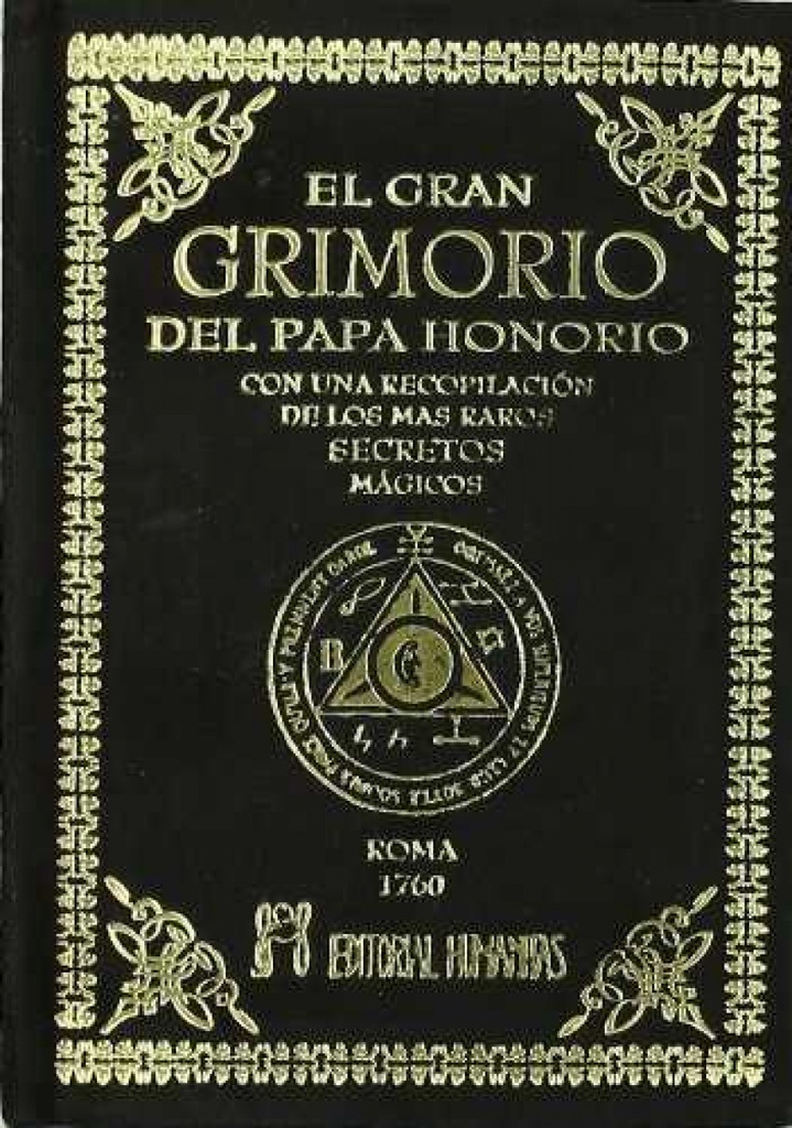 [9788479101947] El gran grimorio del Papa Honorio
