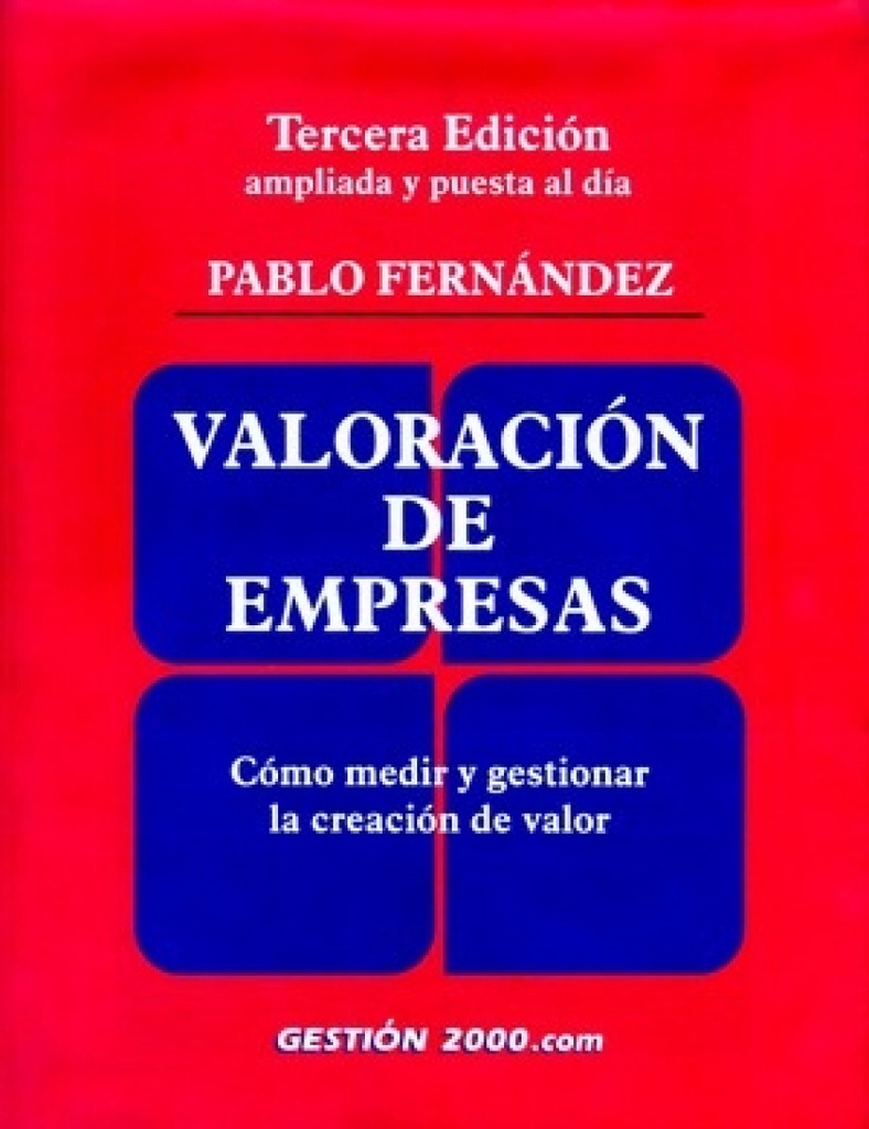 [9788480889803] Valoración de empresas