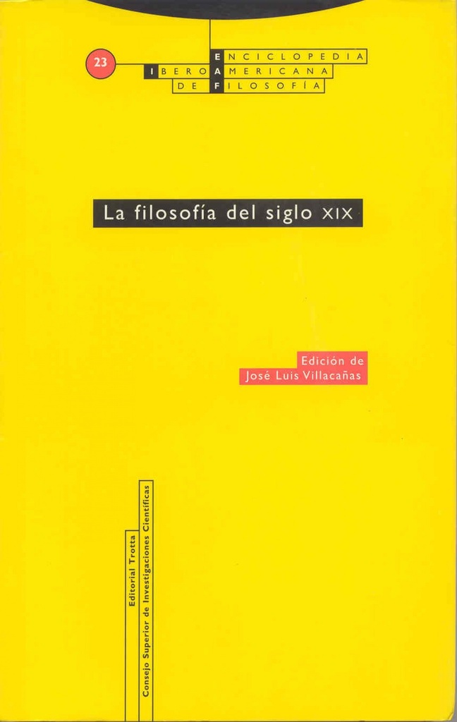 [9788481644739] LA FILOSOFIA DEL SIGLO XIX