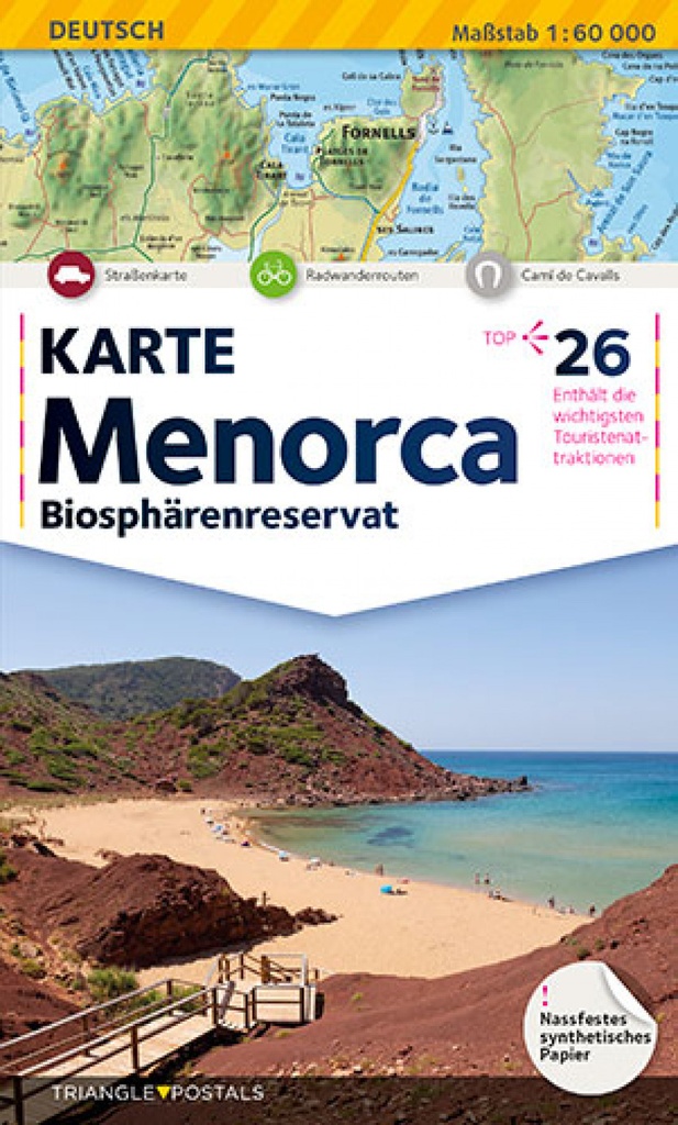 [9788484780786] Menorca, landkarte