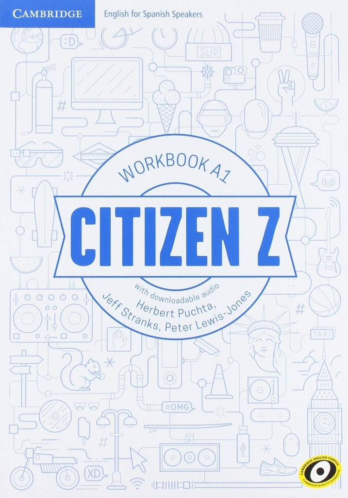 [9788490369470] Citizen Z. Workbook with downloadable Audio. A1