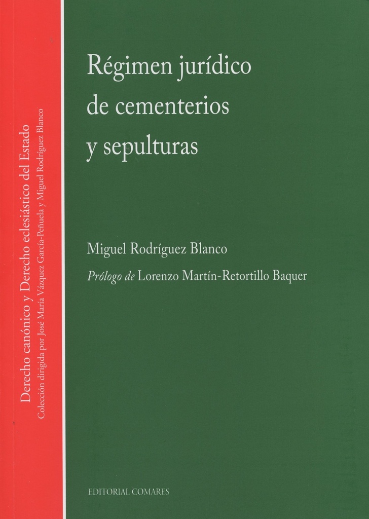 [9788490452639] Régimen jurídico de cementerios y sepulturas