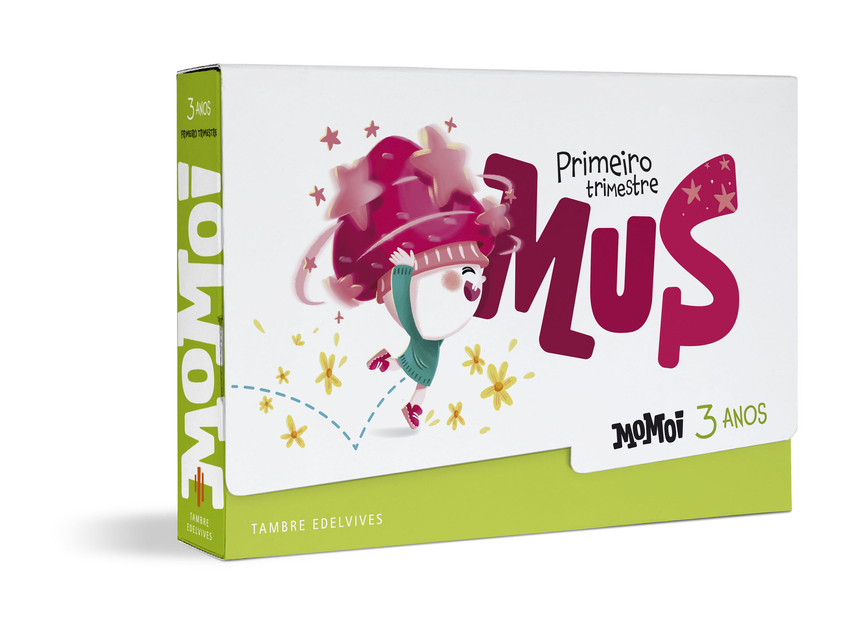 [9788490466704] Proxecto Momoi - 3 anos : Primeiro trimestre: Mus