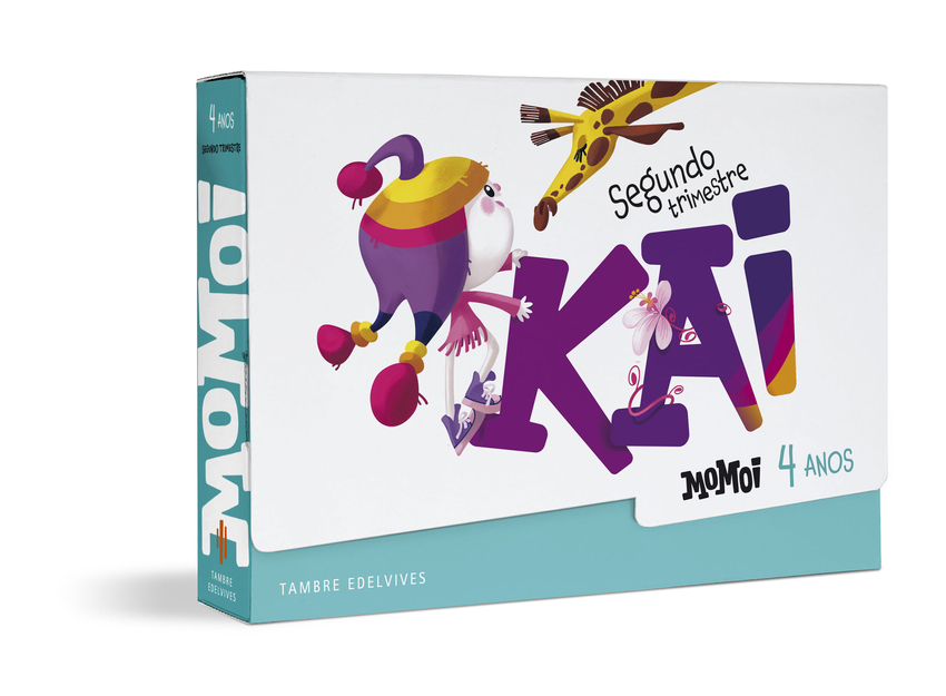 [9788490466834] Proxecto Momoi - 4 anos : Segundo trimestre: Kai