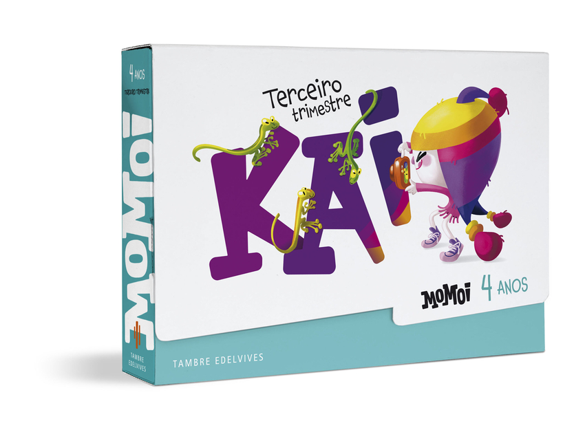 [9788490466841] Proxecto Momoi - 4 anos : Terceiro trimestre: Kai