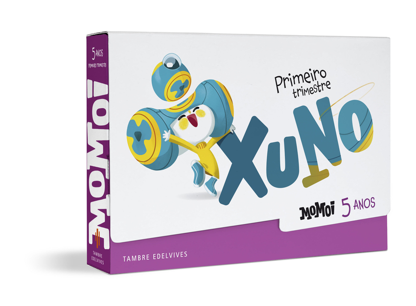 [9788490466940] Proxecto Momoi - 5 anos : Primeiro trimestre: Xuno