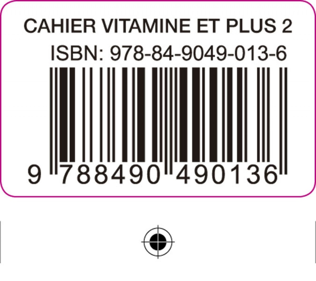 [9788490490136] Vitamine Et Plus 2 (Cahier+Cd) 6º.Frances Primaria