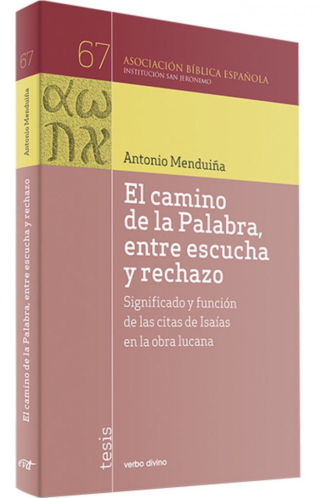 [9788490732830] Camino de palabra, entre escucha y rechazo