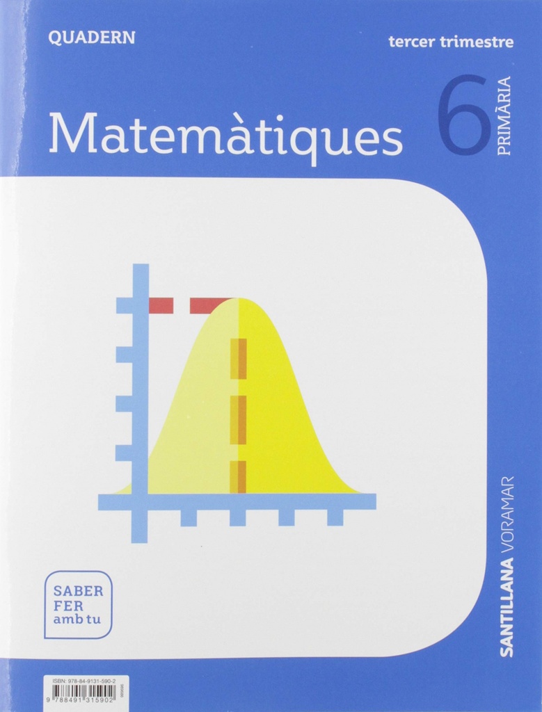 [9788491315902] QUADERN MATEMATIQUES 3 6E.PRIMARIA. SABER FER AMB TU. VALENCIA 2019