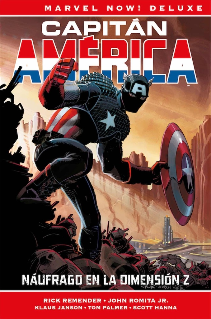 [9788491674498] Marvel Now! Deluxe Capitán América De R.Remender 1. Náufrago En La Dimensión Z