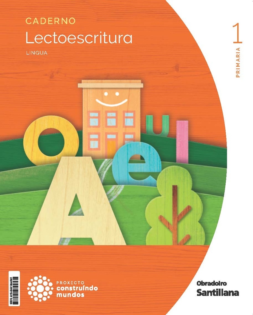 [9788491855361] CADERNO LECTOESCRITURA 1ºPRIMARIA. LINGUA. PAUTA. CONSTRUINDO MUNDOS