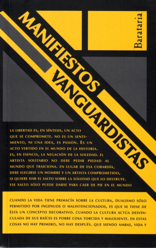 [9788495764898] Manifiestos vanguardistas
