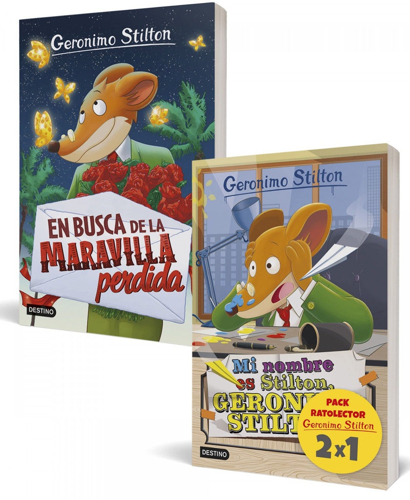 [9788408214922] Geronimo Stilton. Pack Ratolector