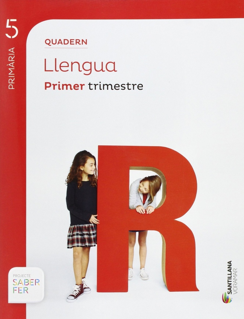 [9788498076783] Quadern Llengua 1 (5E.Prim) *Valencia* Saber Fer