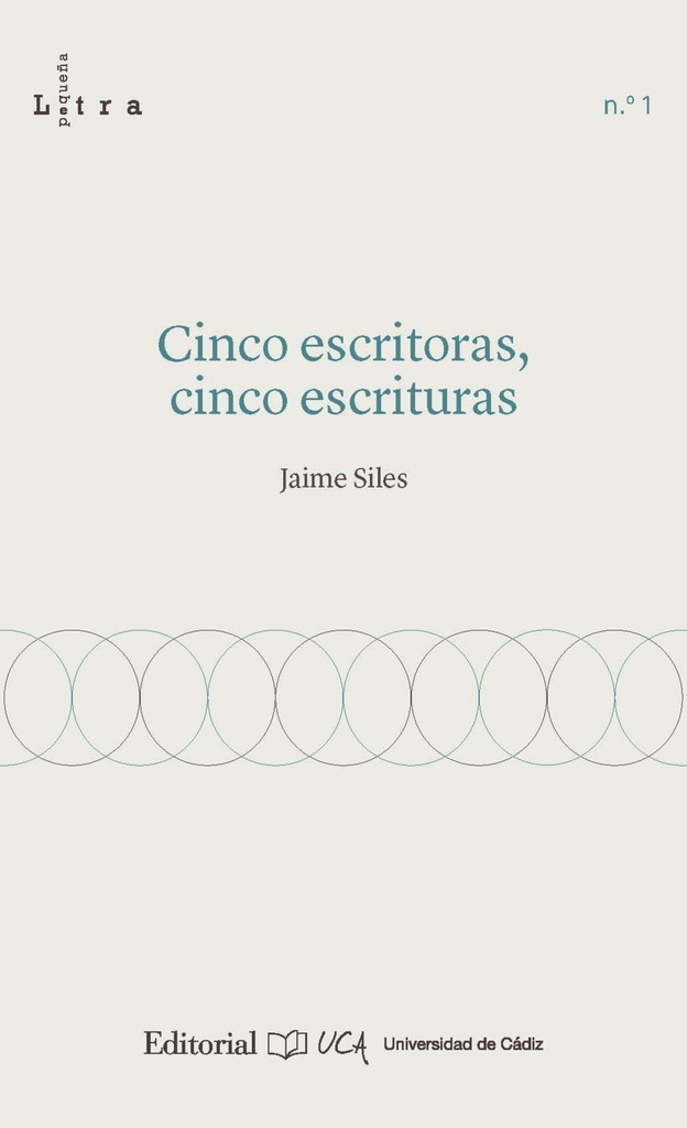 Cinco escritoras, cinco escrituras