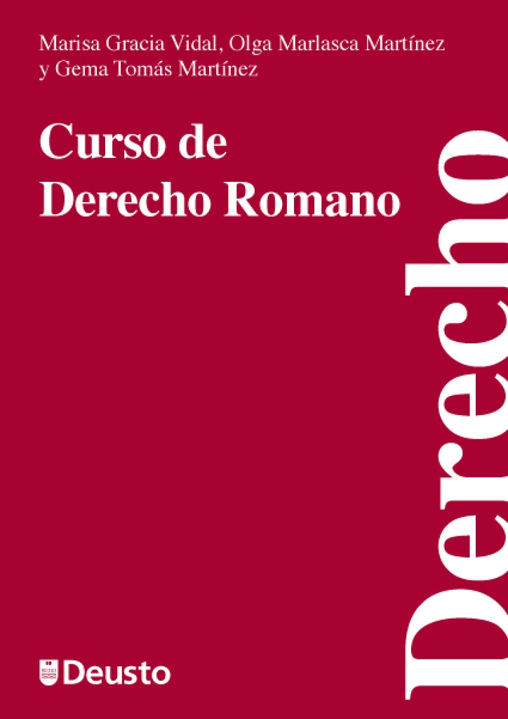 [9788498303605] CURSO DE DERECHO ROMANO