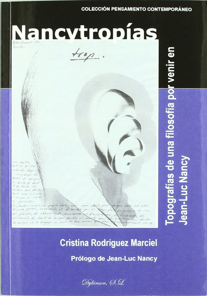 [9788498499063] Nancytropías. Topografías de una filosofía por venir en Jean-Luc Nancy