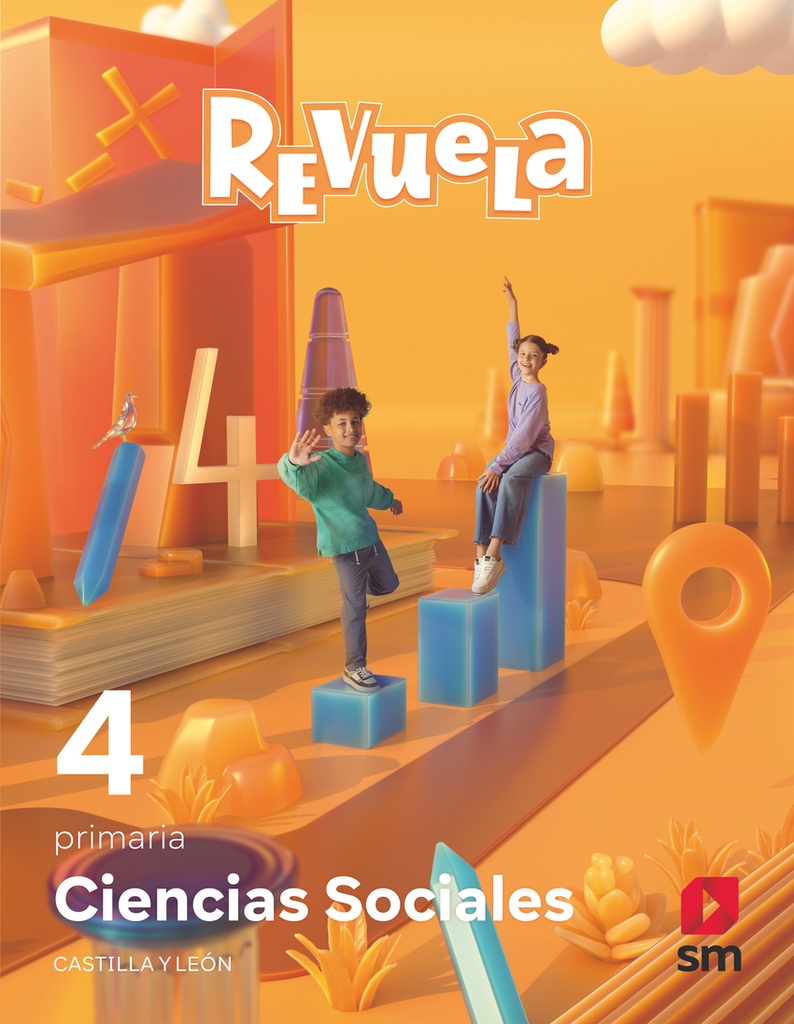 [9788498561197] Ciencias sociales. 4 Primaria. Revuela. Castilla y León