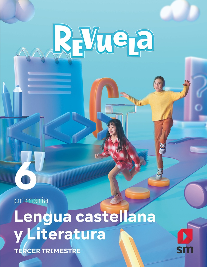 [9788498561784] LENGUA CASTELLANA 6ºPRIMARIA. TRIMESTRAL. REVUELA 2023