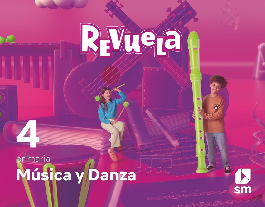 [9788498562477] Música y Danza. 4 Primaria. Revuela