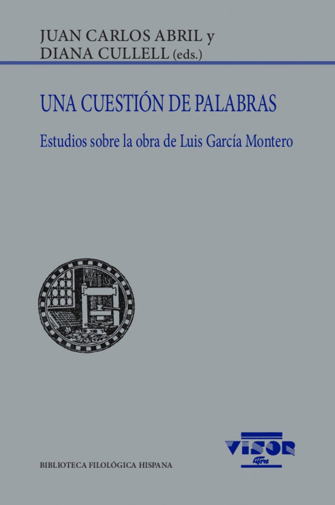 [9788498952667] Una cuestión de palabras