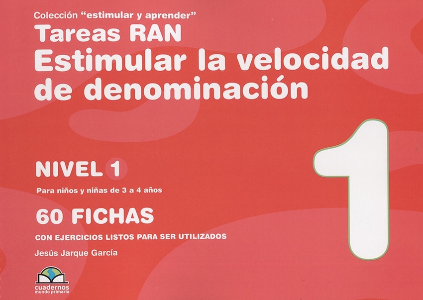 [9788498964660] Tareas RAN. Estimular la velocidad de denominación - NIVEL 1