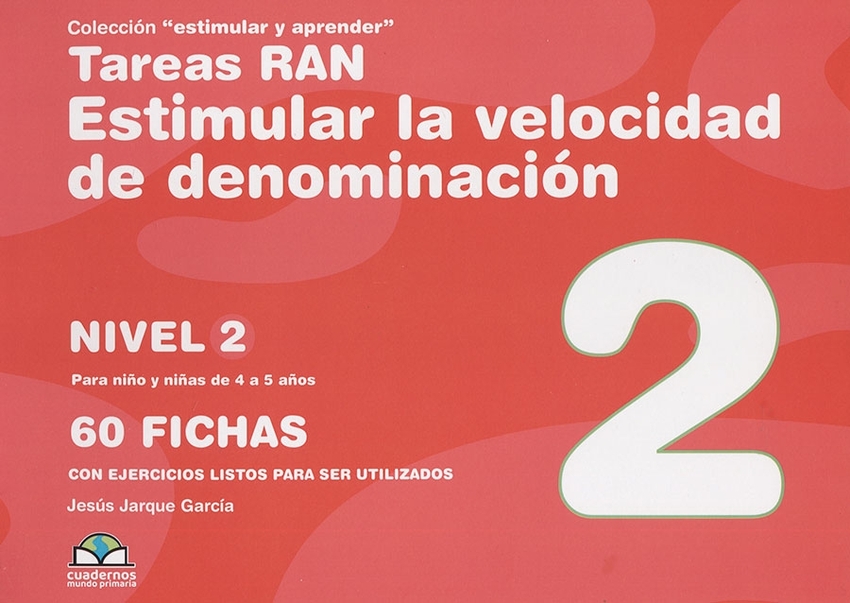 [9788498964677] Tareas RAN. Estimular la velocidad de denominación - NIVEL 2