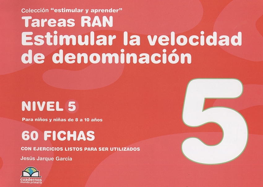 [9788498964707] Tareas RAN. Estimular la velocidad de denominación - NIVEL 5