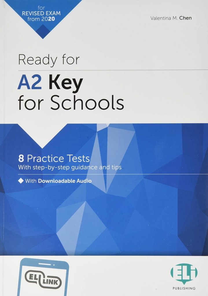 Ready for A2 key for schools. 8 Practice Test