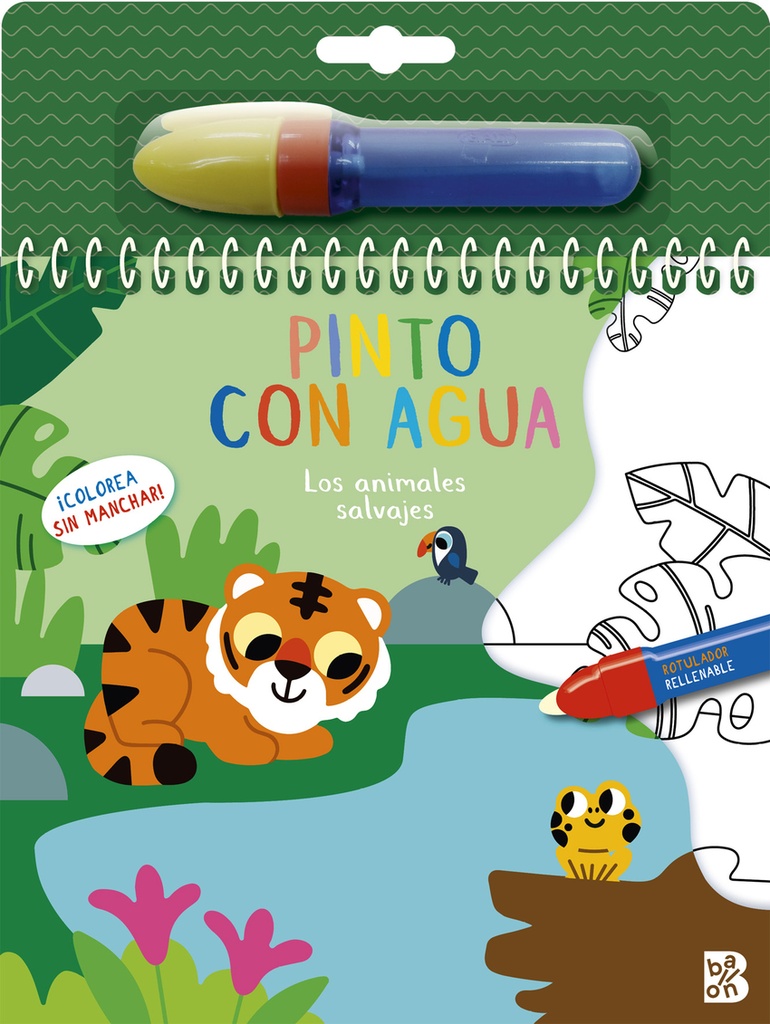 [9789403242507] PINTO CON AGUA-LOS ANIMALES SALVAJES