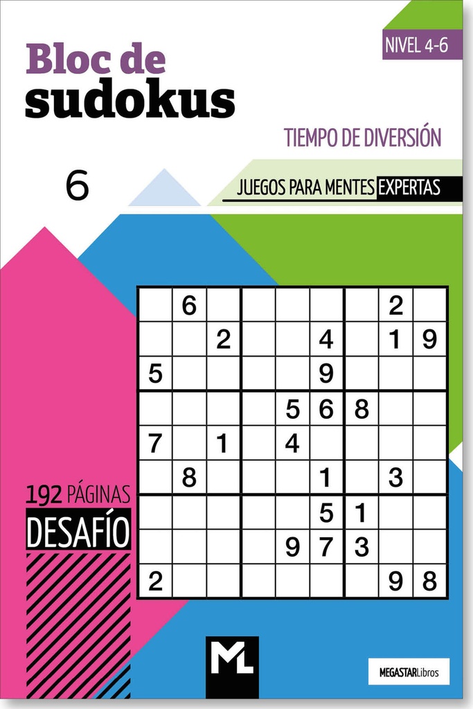 [9789493361010] Bloc de sudoku desafio 06