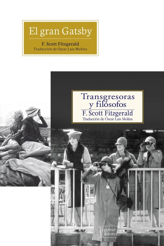 [9789569043420] El gran Gatsby. Transgresoras y filósofos. (Estuche)