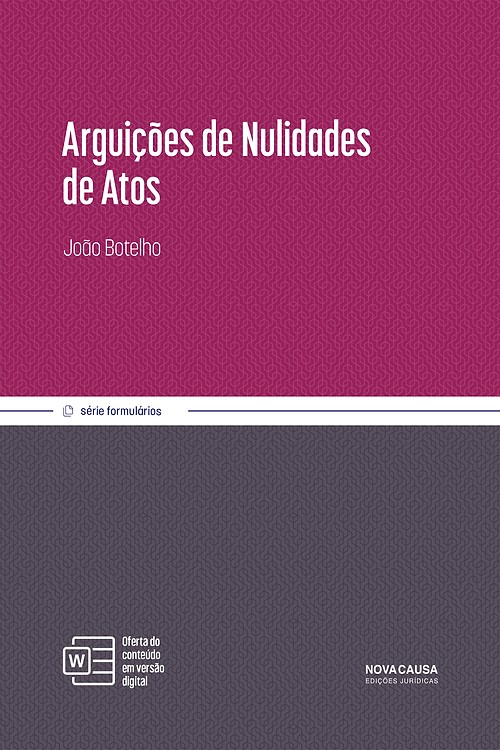 [9789899026926] Arguições de Nulidades de Atos
