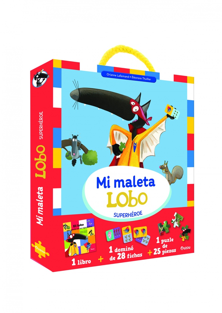Mi maleta de Lobo superhéroe