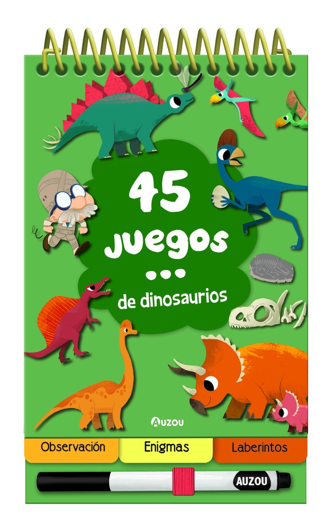 [9791039522625] 45 Juegos... de dinosaurios