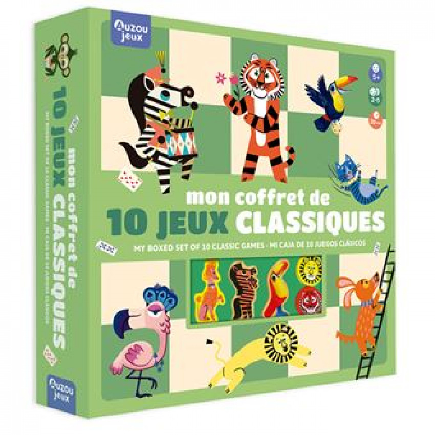[9791039546751] MI CAJA DE 10 JUEGOS CLASICOS. JUEGO DE MADERA
