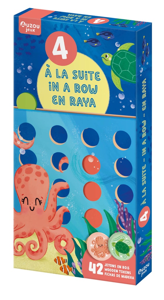 [9791039556569] Cuatro en raya. Juego de madera