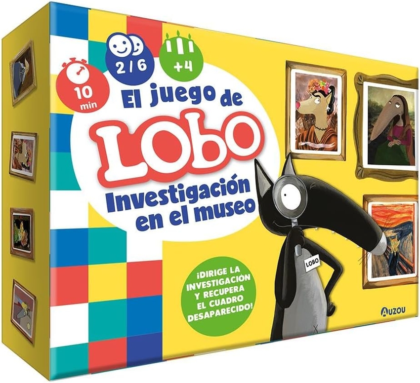 [9791039556965] El juego del lobo, investigación en el museo