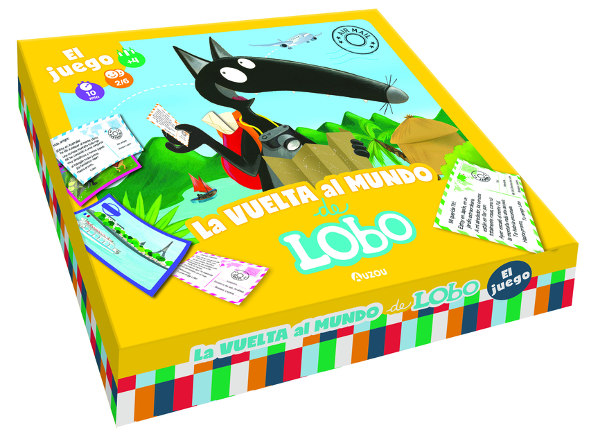 [9791039559515] La vuelta al mundo de Lobo. Juego de mesa