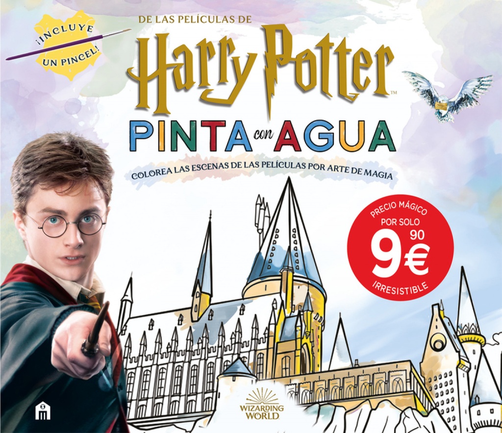[9791259574701] HARRY POTTER. PINTA CON AGUA