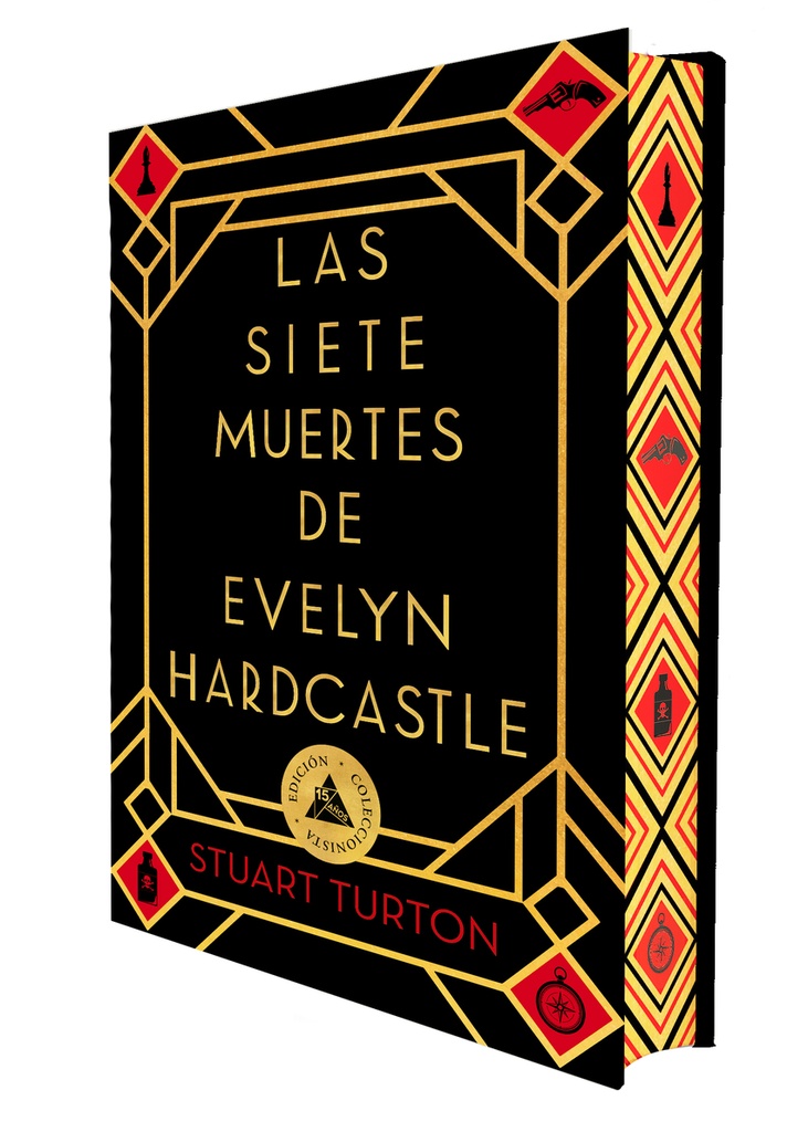[9791387592035] Las siete muertes de Evelyn Hardcastle (Ed. especial limitada en tapa dura con cantos pintados)