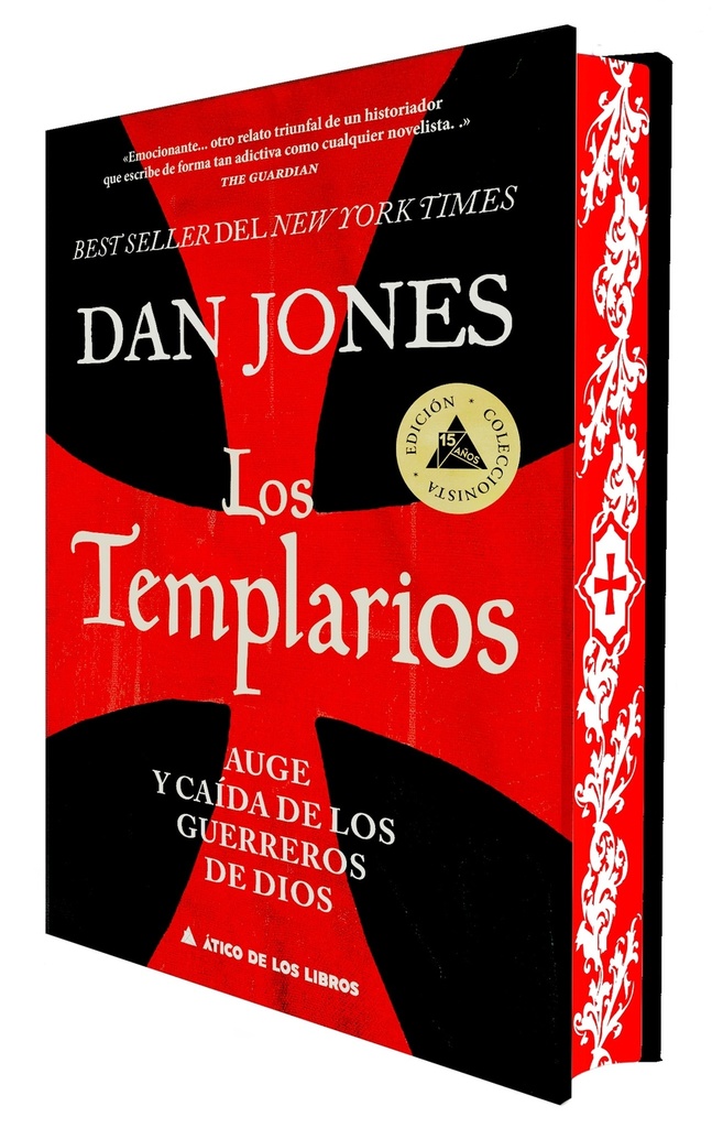 [9791387592059] Los templarios (Ed. especial limitada en tapa dura con cantos pintados)