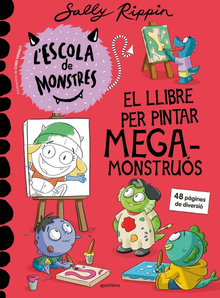 [9791387598273] L'Escola de Monstres - El llibre per pintar megamonstruós