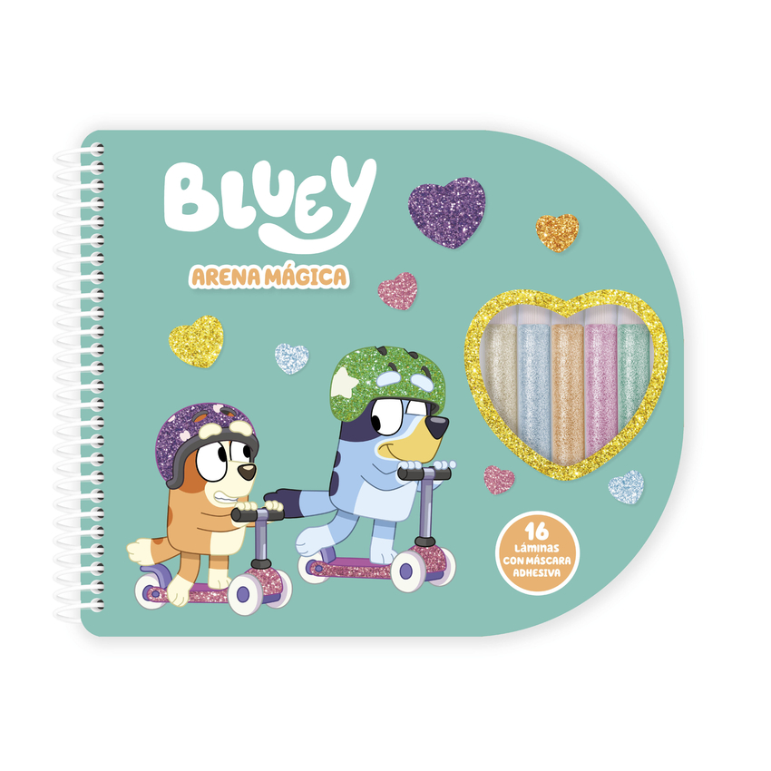 [9791387627072] BLUEY ARENA MAGICA - LIBRETA ESPIRAL