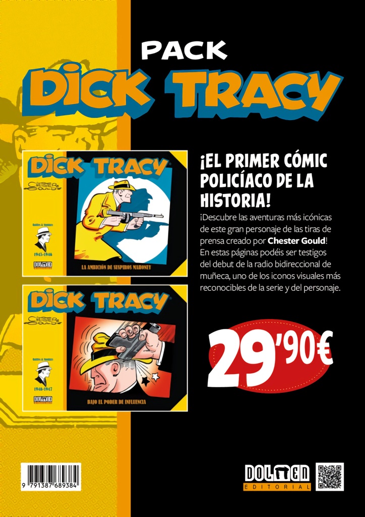 [9791387689384] PACK - DICK TRACY