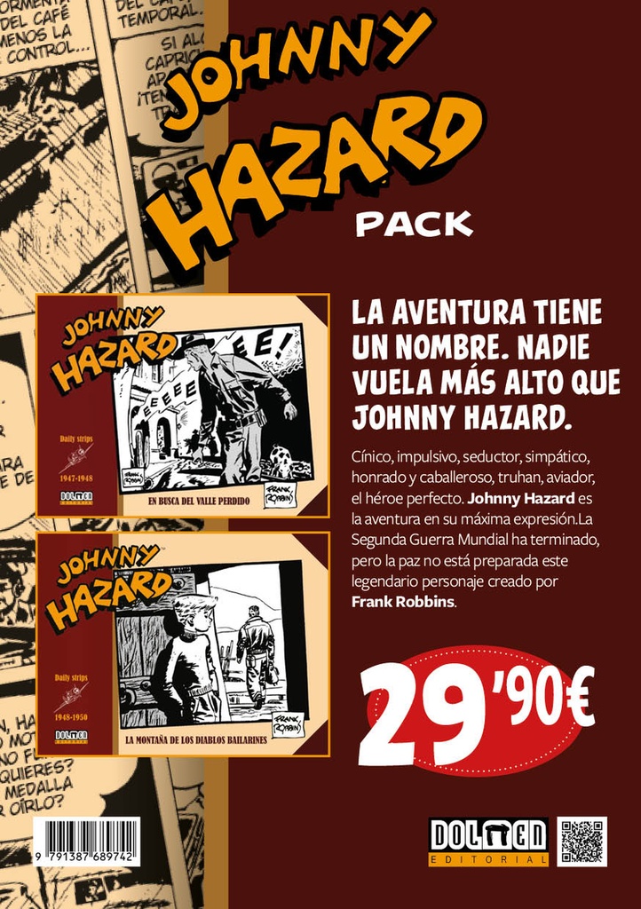 [9791387689742] PACK - JOHNNY HAZARD