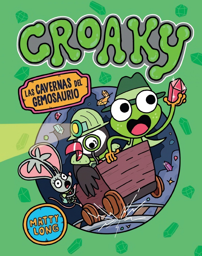 [9791387711504] CROAKY: LAS CAVERNAS DEL GEMOSAURIO