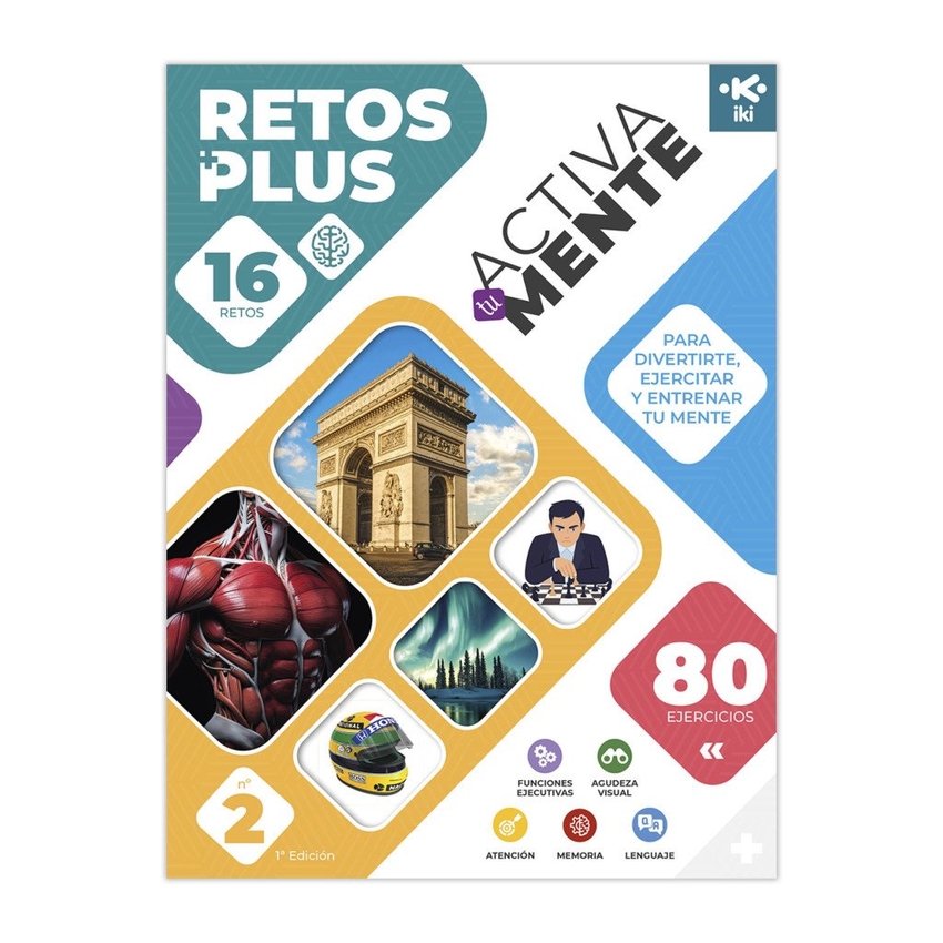 ACTIVA TU MENTE - RETOS PLUS - Nº 2