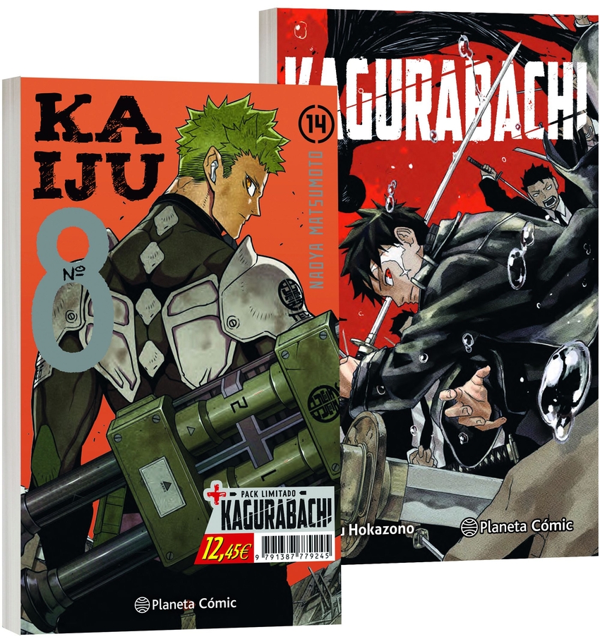 [9791387779245] Kaijuu8 nº 14 + Kagurabachi nº 01 (Pack especial)